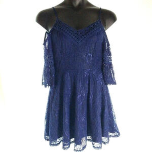 Lacey Cold Shoulder Dress EUC